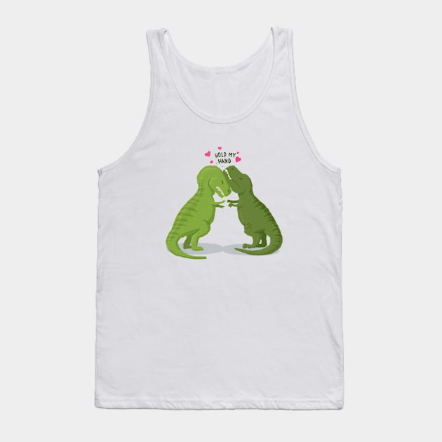 Hold My Hand Tank Top by CANVAZSHOP